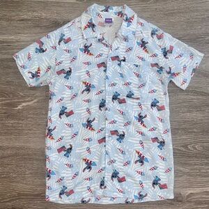 Stitch Button Up Tee